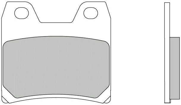 BREMBO Brzdové doštičky 07YA40SP SP