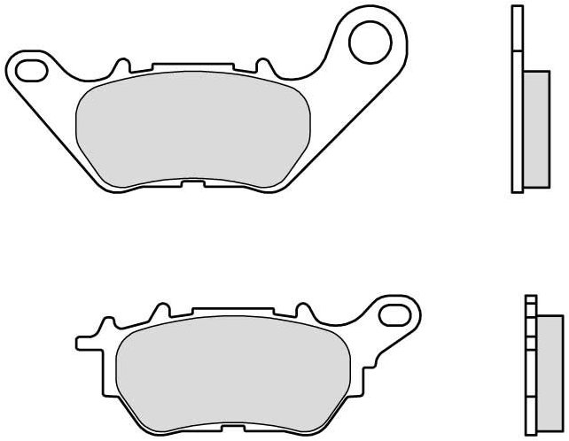 BREMBO Brzdové doštičky 07YA53CC CC ROAD