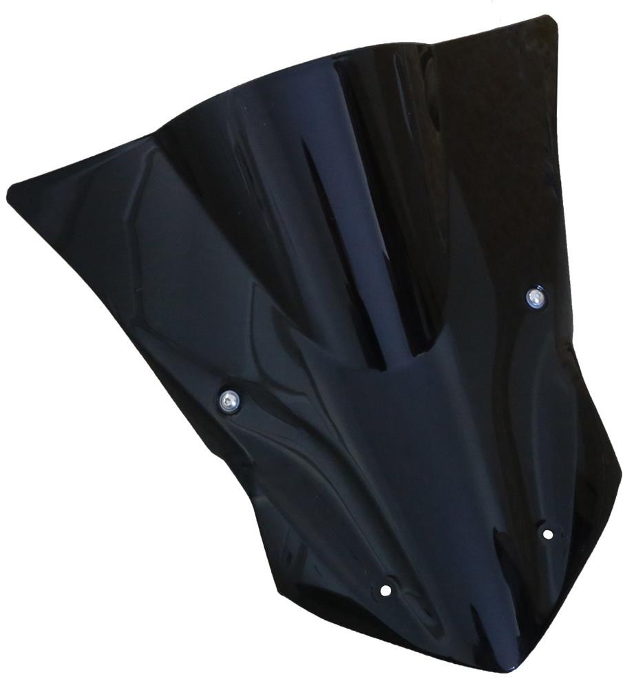 Plexi štít čierny Kawasaki Z900 2017 – 2019