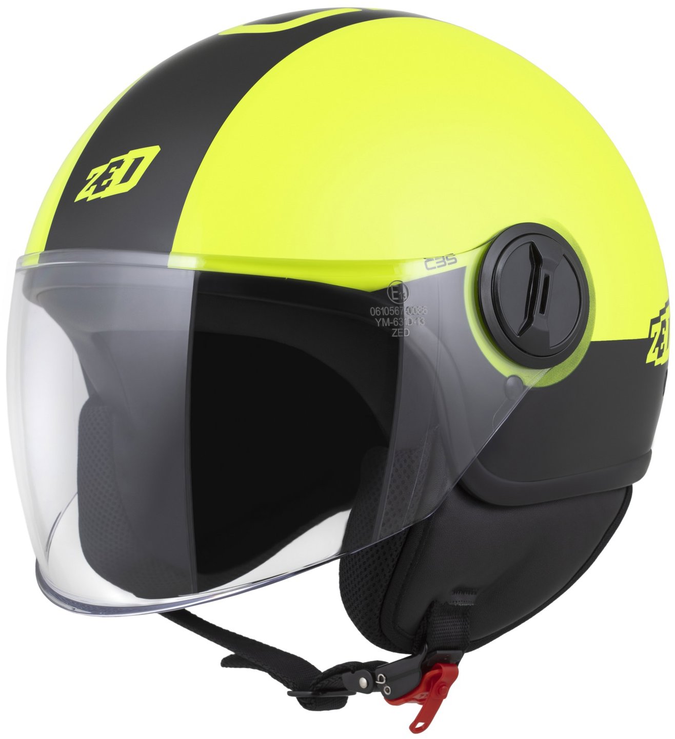 ZED C35 2025, žltá fluo/čierna, veľ. M