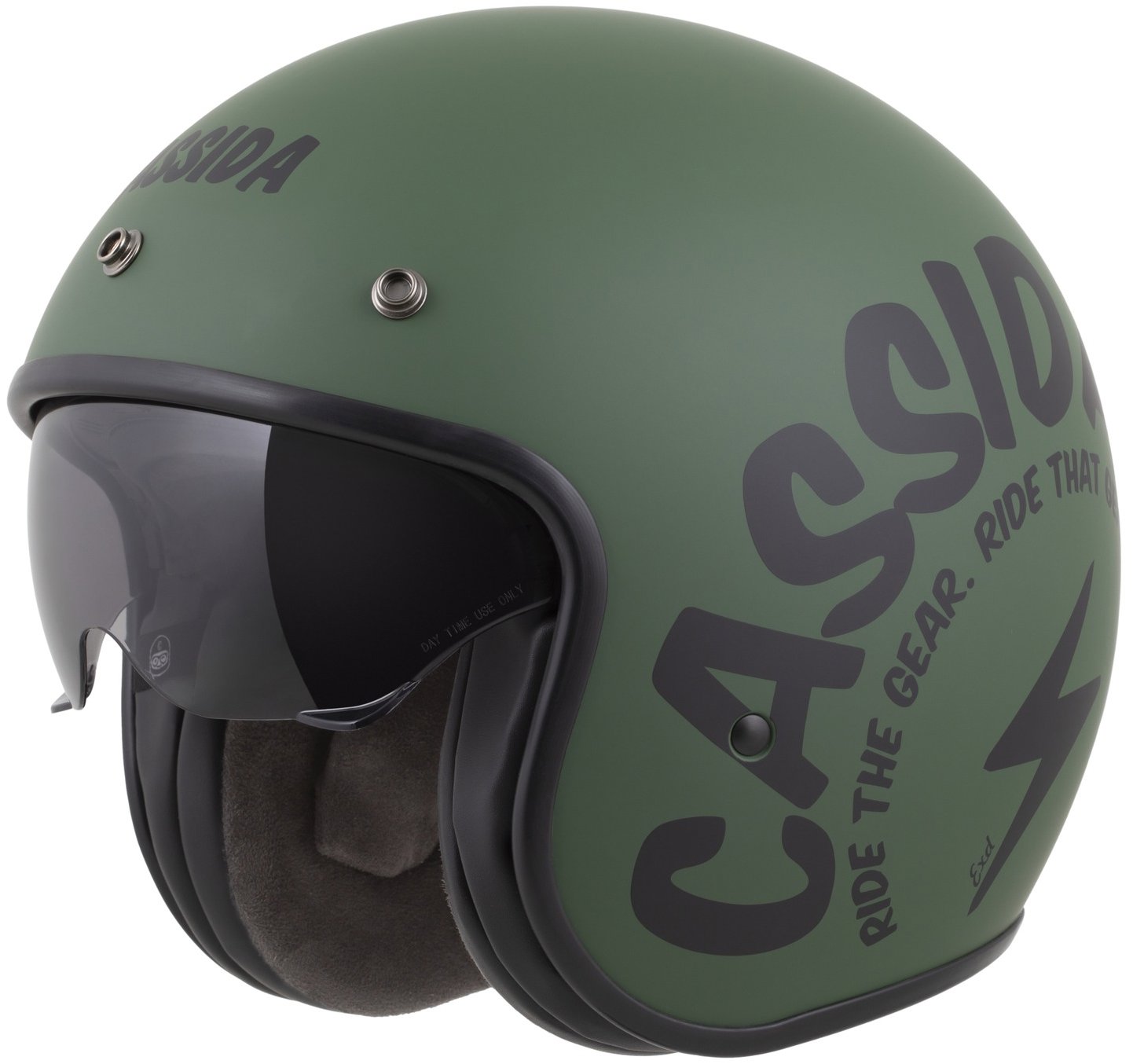 CASSIDA prilba Oxygen 20 Gear 2025, zelená matná/čierna, veľkosť M