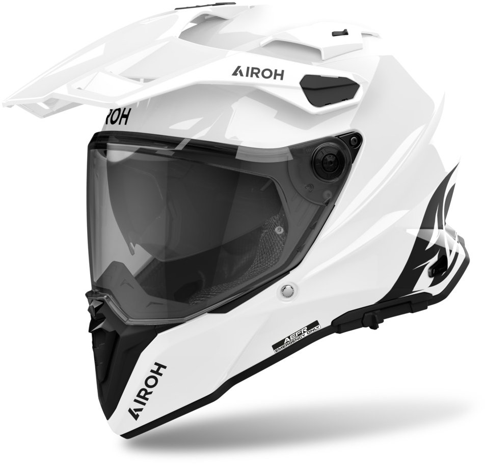 AIROH prilba COMMANDER 2 Color 2025, lesklá biela, veľkosť XS
