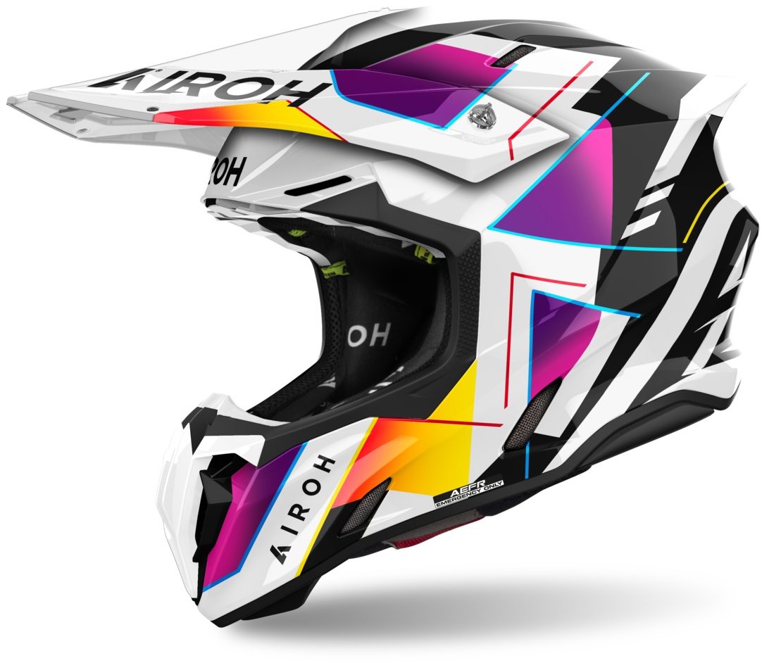 AIROH prilba TWIST 3 Rainbow 2025, lesklá, veľkosť M