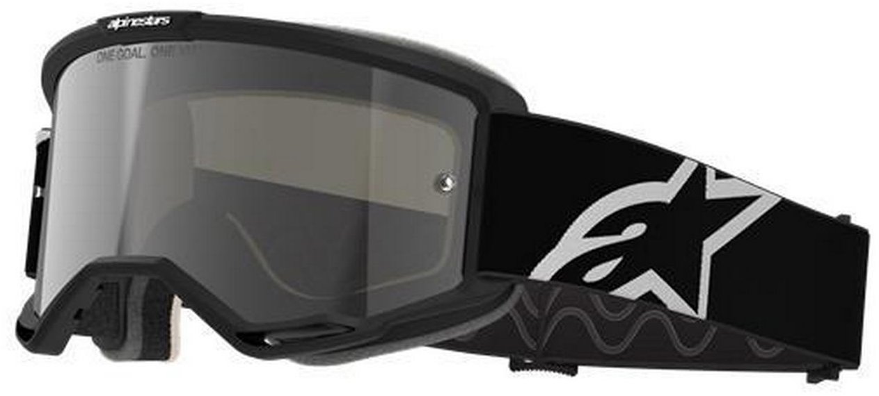 ALPINESTARS okuliare Vision 5 Corp 2026, čierne, číre plexi