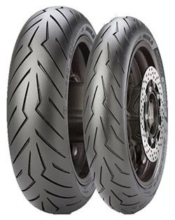 Pirelli Diablo Rosso Scooter 100/80/12 TL, R 56 P-136995