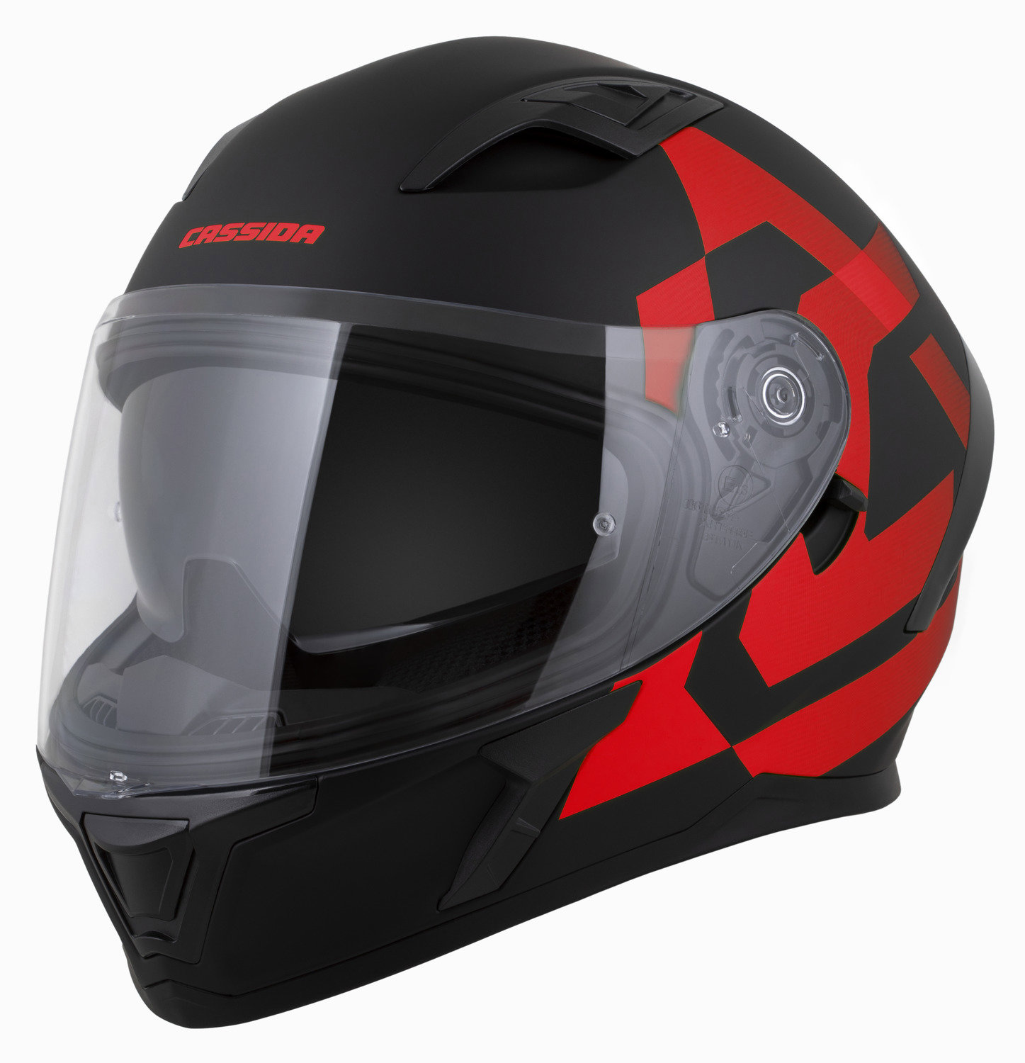 CASSIDA prilba Orbit Grind 2026, čierna matná/červená, veľ. XS