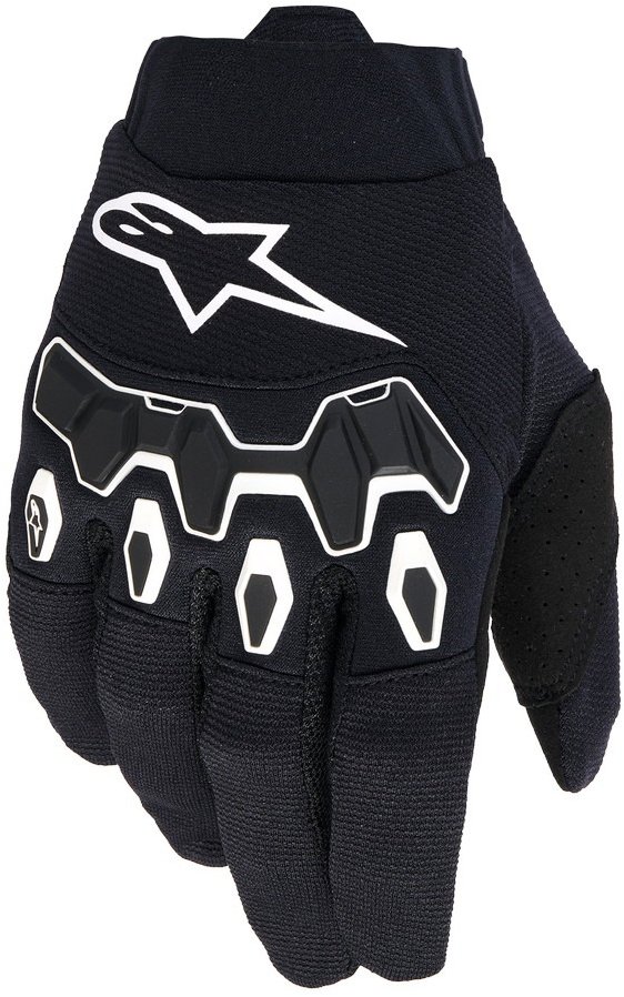 ALPINESTARS rukavice FULL BORE V2 YOUTH/KIDS 2026, detské, čierna/biela, veľ. M