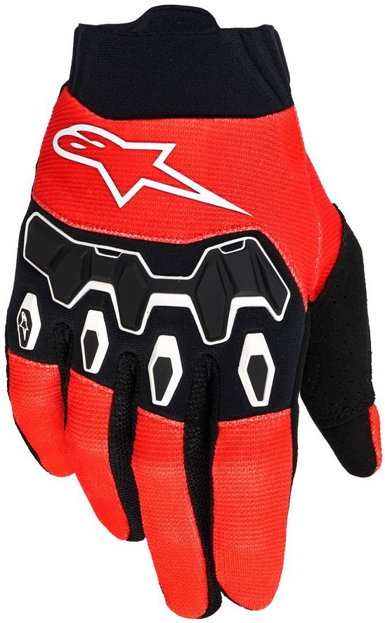 ALPINESTARS rukavice FULL BORE V2 YOUTH/KIDS 2026, detské, červená/čierna/biela, veľ. M