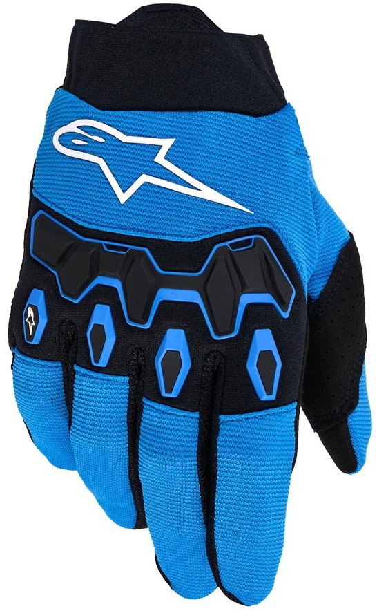 ALPINESTARS rukavice FULL BORE V2 YOUTH/KIDS 2026, detské, modrá/čierna, veľ. S