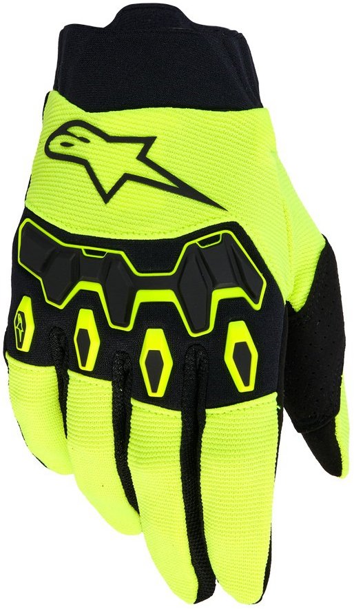 ALPINESTARS rukavice FULL BORE V2 YOUTH/KIDS 2026, detské, žltá fluo/čierna, veľ. M
