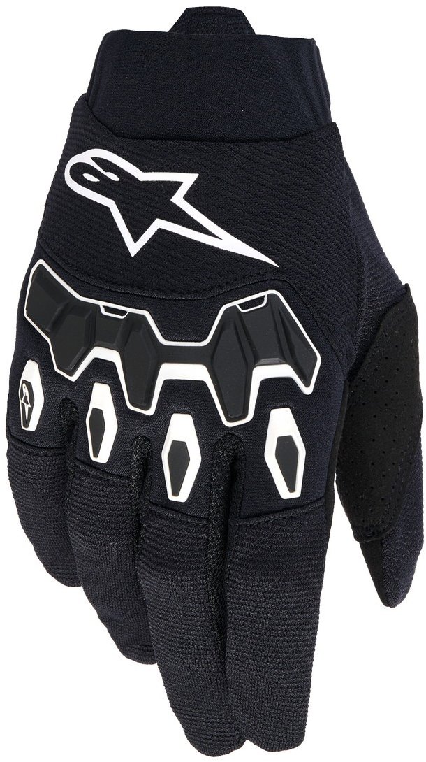 ALPINESTARS rukavice FULL BORE V2 2026, čierna/biela, veľ. S