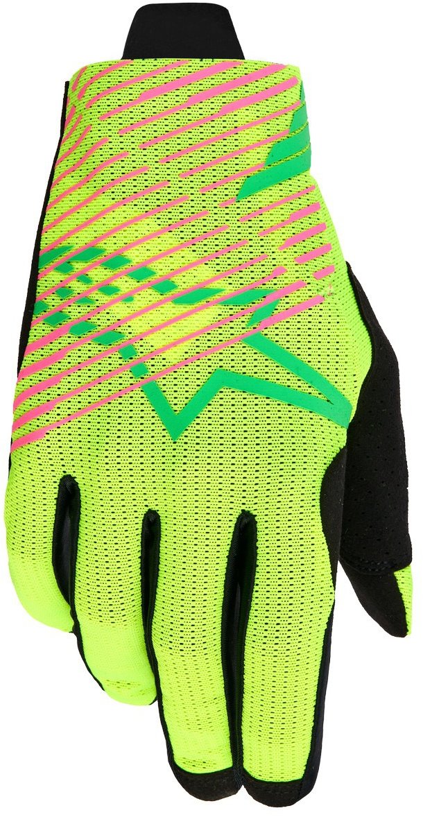 ALPINESTARS rukavice RADAR PRO 2026, zelená/žltá fluo/ružová fluo, veľ. XL