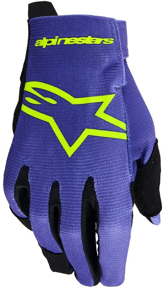 ALPINESTARS rukavice RADAR YOUTH 2026, detské, fialová/žltá fluo, veľ. S