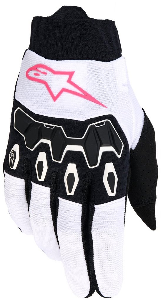 ALPINESTARS rukavice STELLA FULL BORE V2 2026, dámske, biela/ružová fluo/čierna, veľ. XL