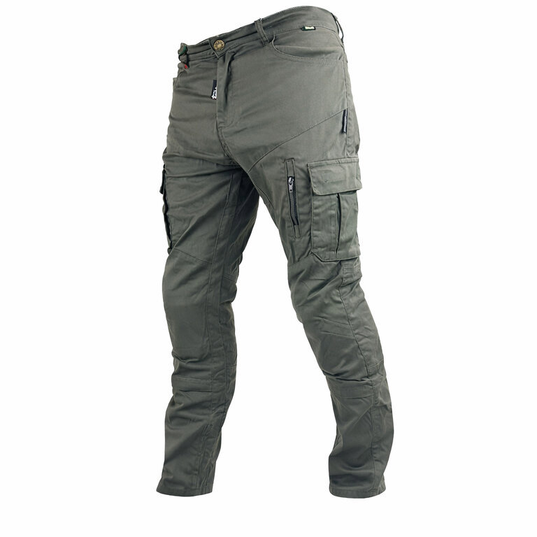 Cappa Džínsy moto REACHER pánske zelené, 34/34 L