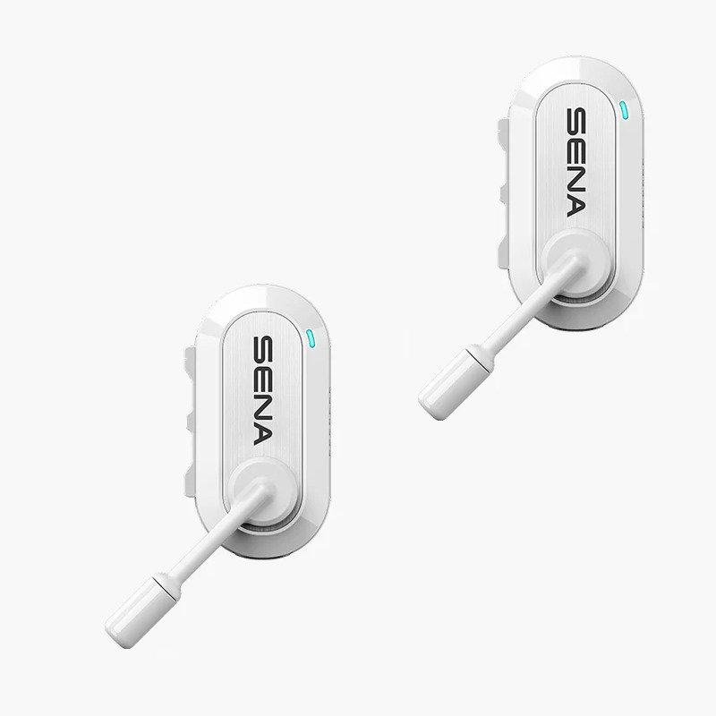 SENA Mesh handsfree headset BiKom 20, biely, súprava 2 jednotiek