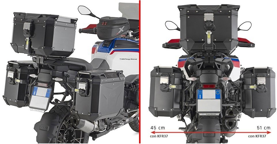 KAPPA KLO5146CAM nosič bočných kufrov BMW R 1300 GS (25-26)