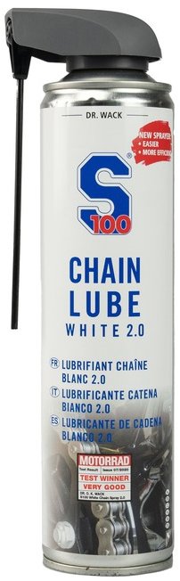 S100 mazivo na reťaze – White Chain Spray 2.0 400 ml