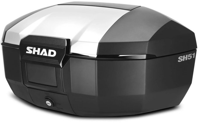 SHAD Vrchní kufr na motorku SH51 hliník