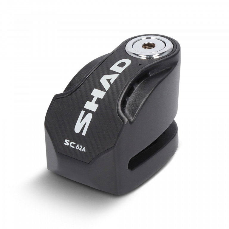 SHAD Zámek na kotouč s alarmem SC62A pin 10 mm, černý