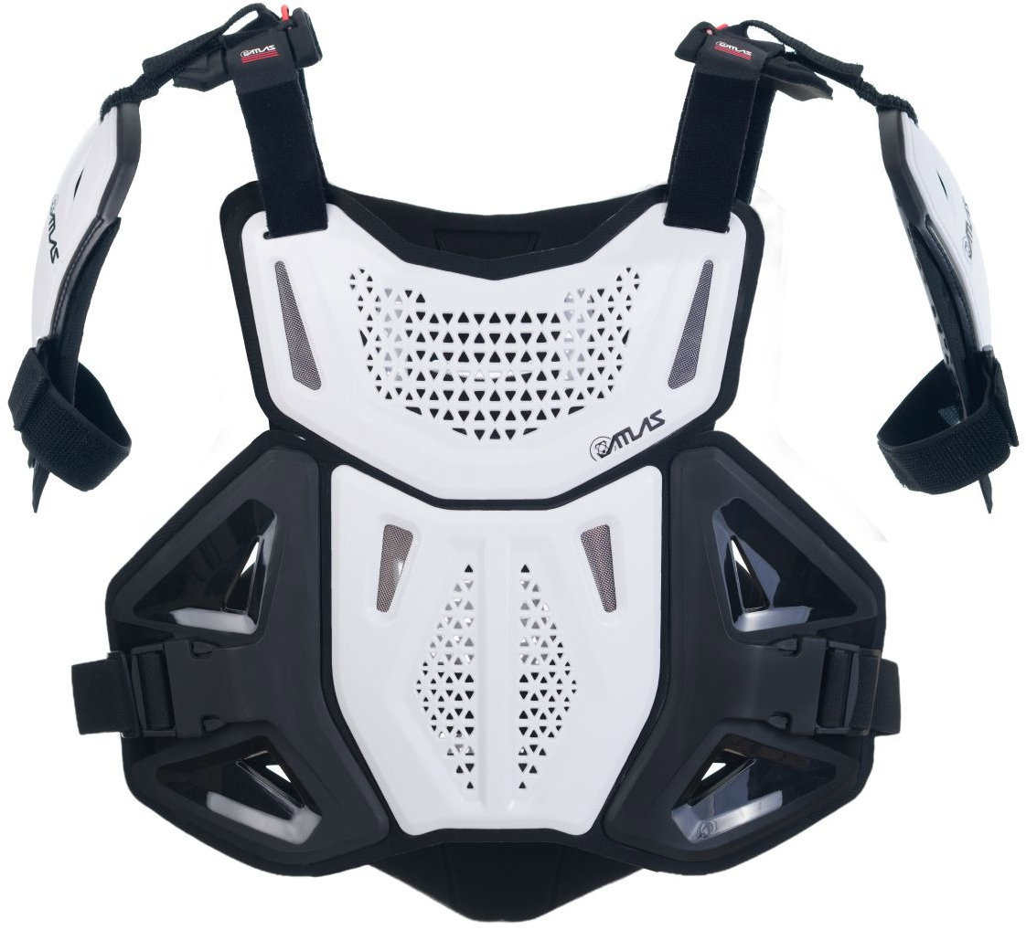 ATLAS chránič hrudníka DEFENDER II PLUS CE1, biely, veľ. L/XL