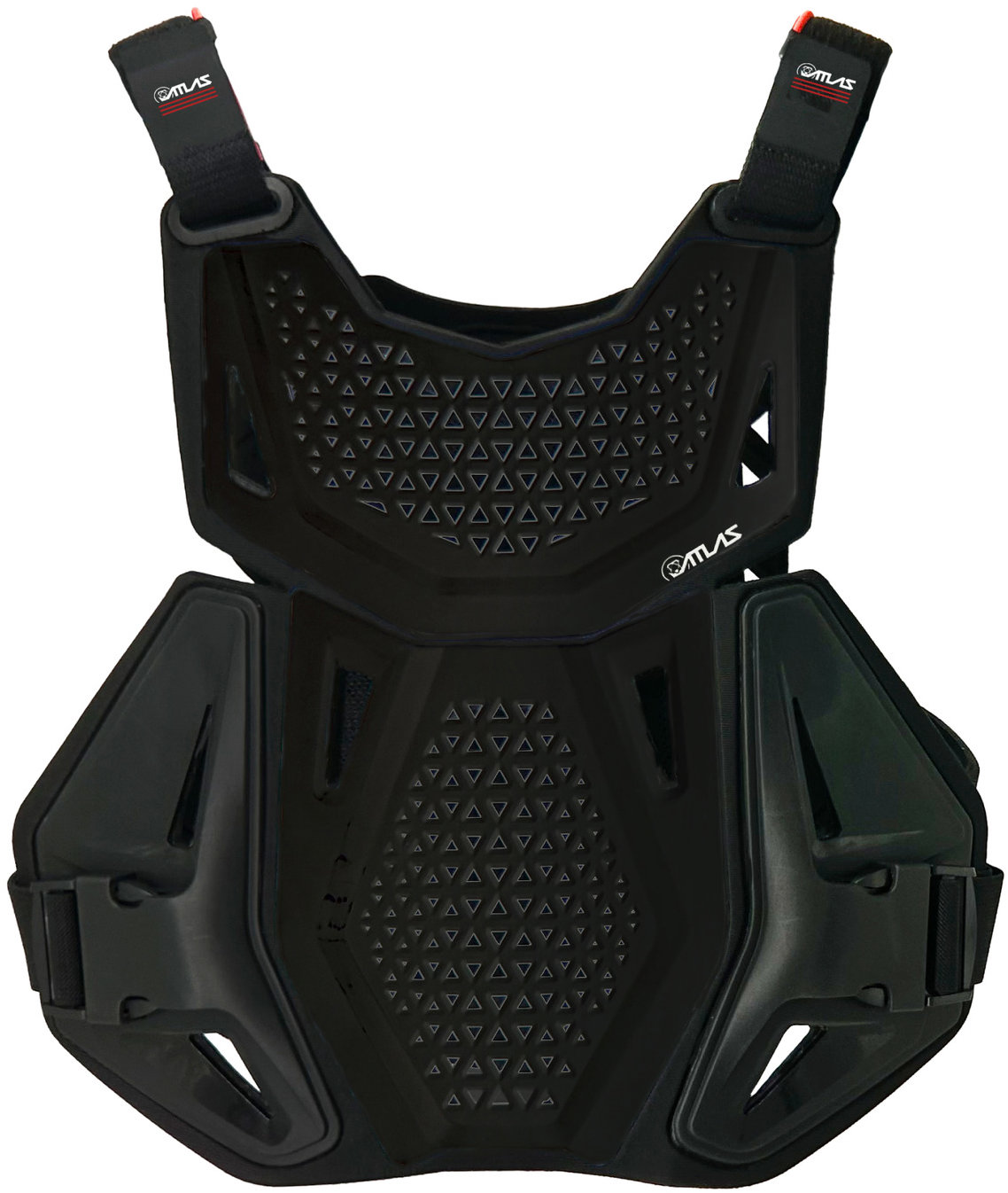 ATLAS chránič hrudníka CHARGER CE L1, čierny, detský