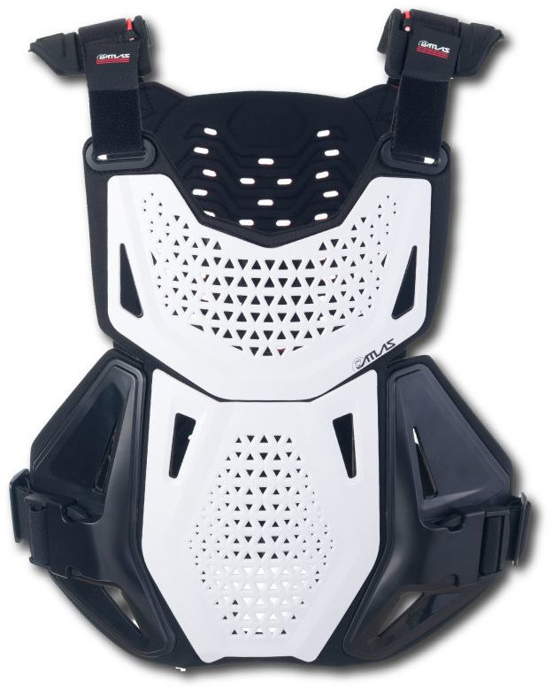 ATLAS chránič hrudníka CHARGER HYBRID Ai CE2, biely, detský