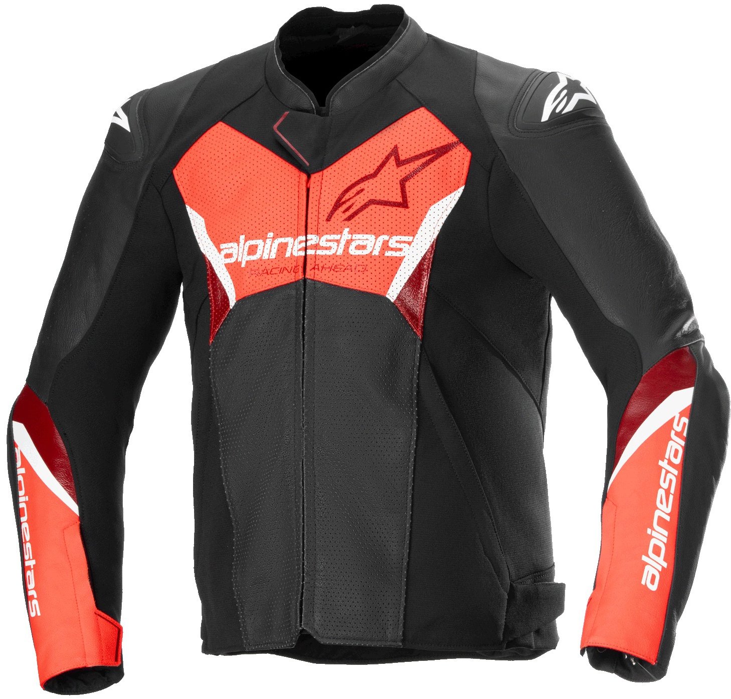 ALPINESTARS FASTER 3 AIRFLOW, čierna/červená fluo, 2025, veľ. 50