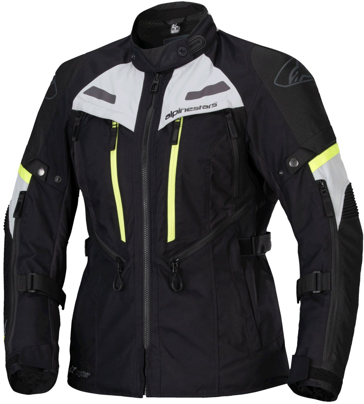 ALPINESTARS STELLA BOGOTA PRO DRYSTAR, dámska, čierna/sivá/žltá fluo, 2025, veľ. S