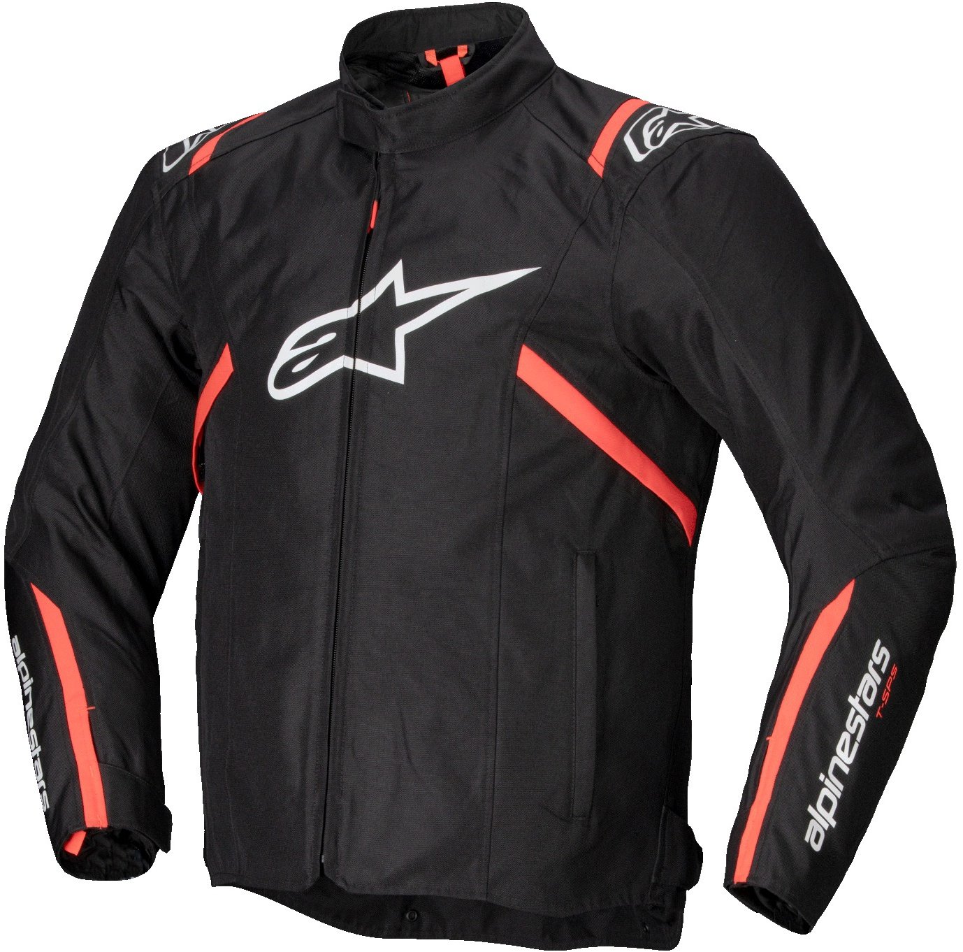 ALPINESTARS T-SPS 2 WATERPROOF, čierna/biela/červená fluo, 2025, veľ. L