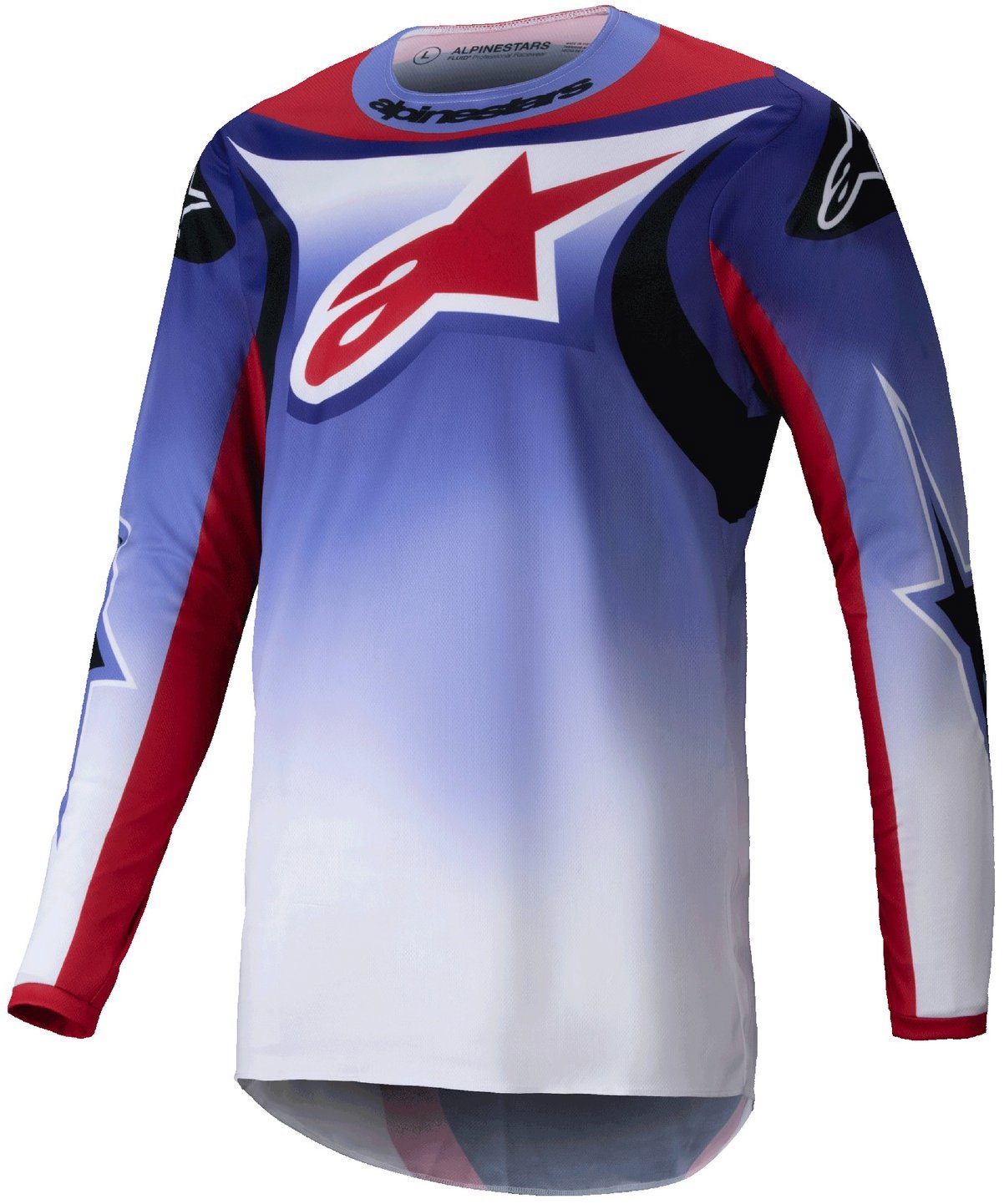 ALPINESTARS FLUID WURX, fialový/červený, 2025, veľ. L