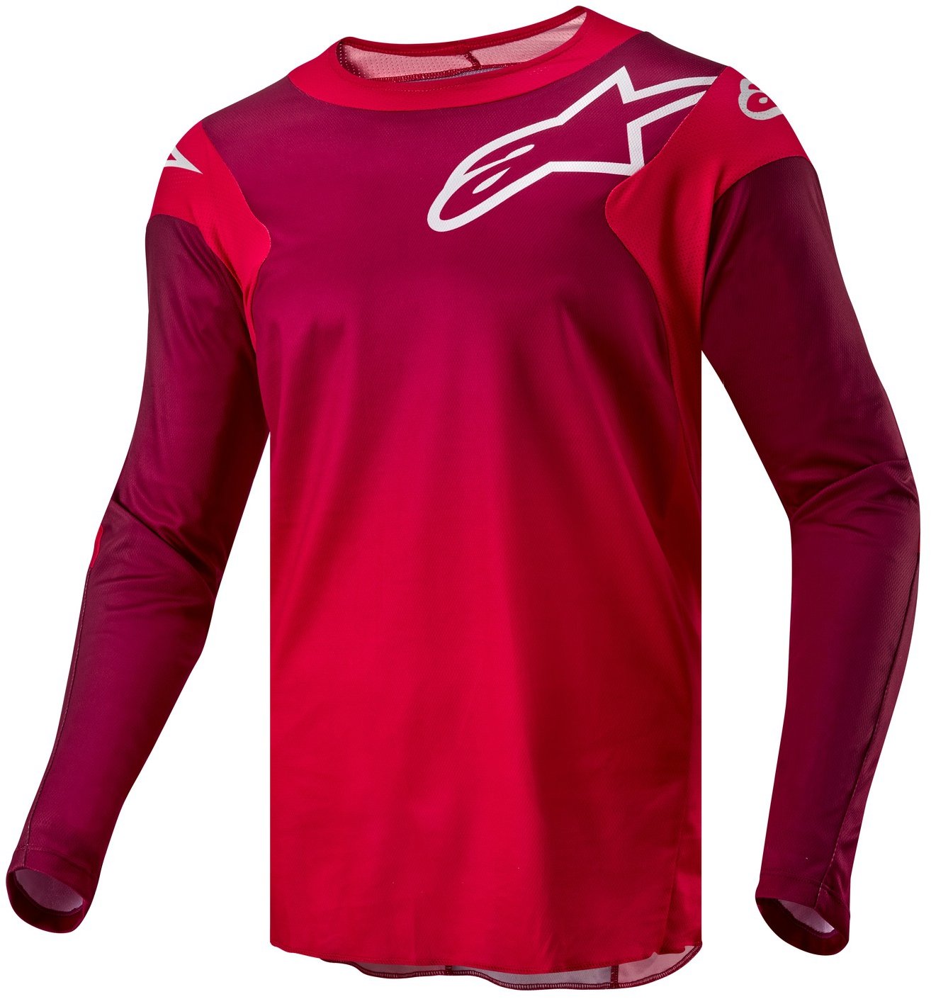 ALPINESTARS RACER HOEN, červený/karmínový, 2024, veľ. 2XL