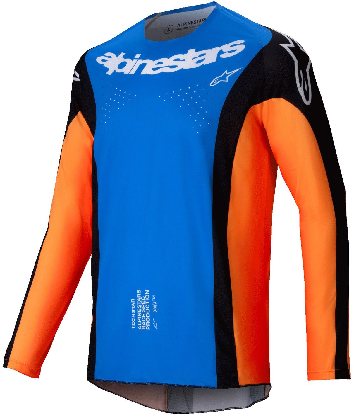 ALPINESTARS TECHSTAR MELT, oranžový/modrý, 2025, veľ. M