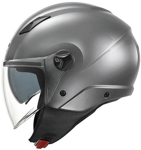 KAPPA KV57 BASIC – otvorená sivá jet moto prilba L