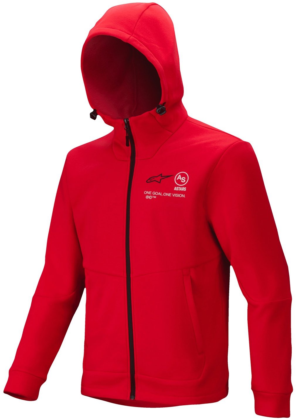 ALPINESTARS RACER MX FLEECE, červená, 2025, veľ. 2XL