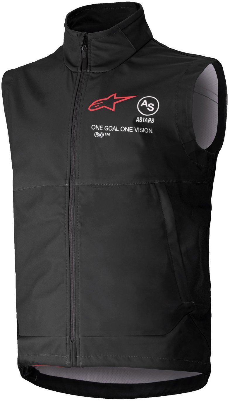 ALPINESTARS vesta TECHSTAR SOFTSHELL, detská, čierna, 2025, veľ. S