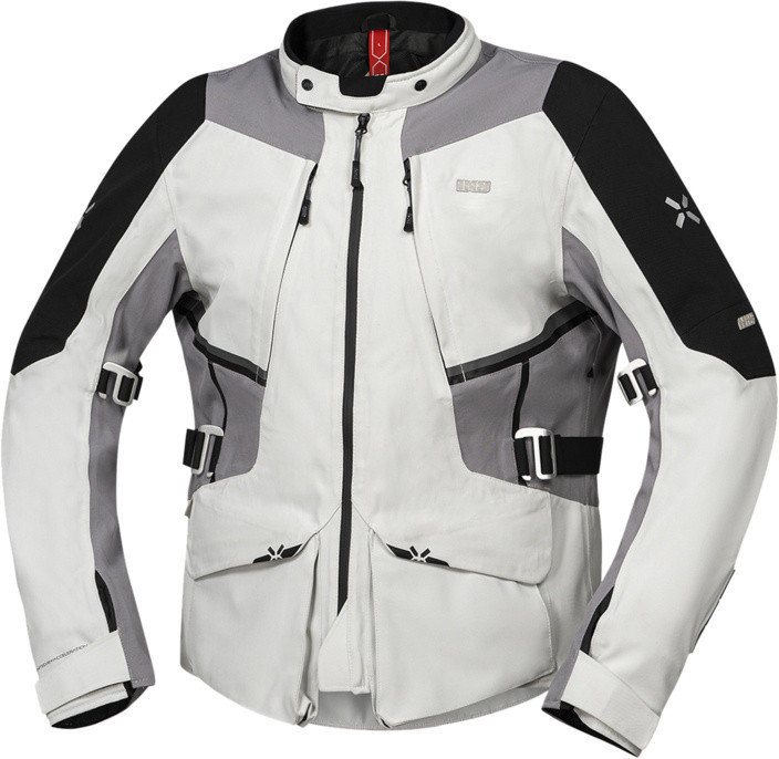 iXS Bunda s laminovanou membránou TOURSTER-STX 1.0 X2-111405 světle šedo-šedá LXL
