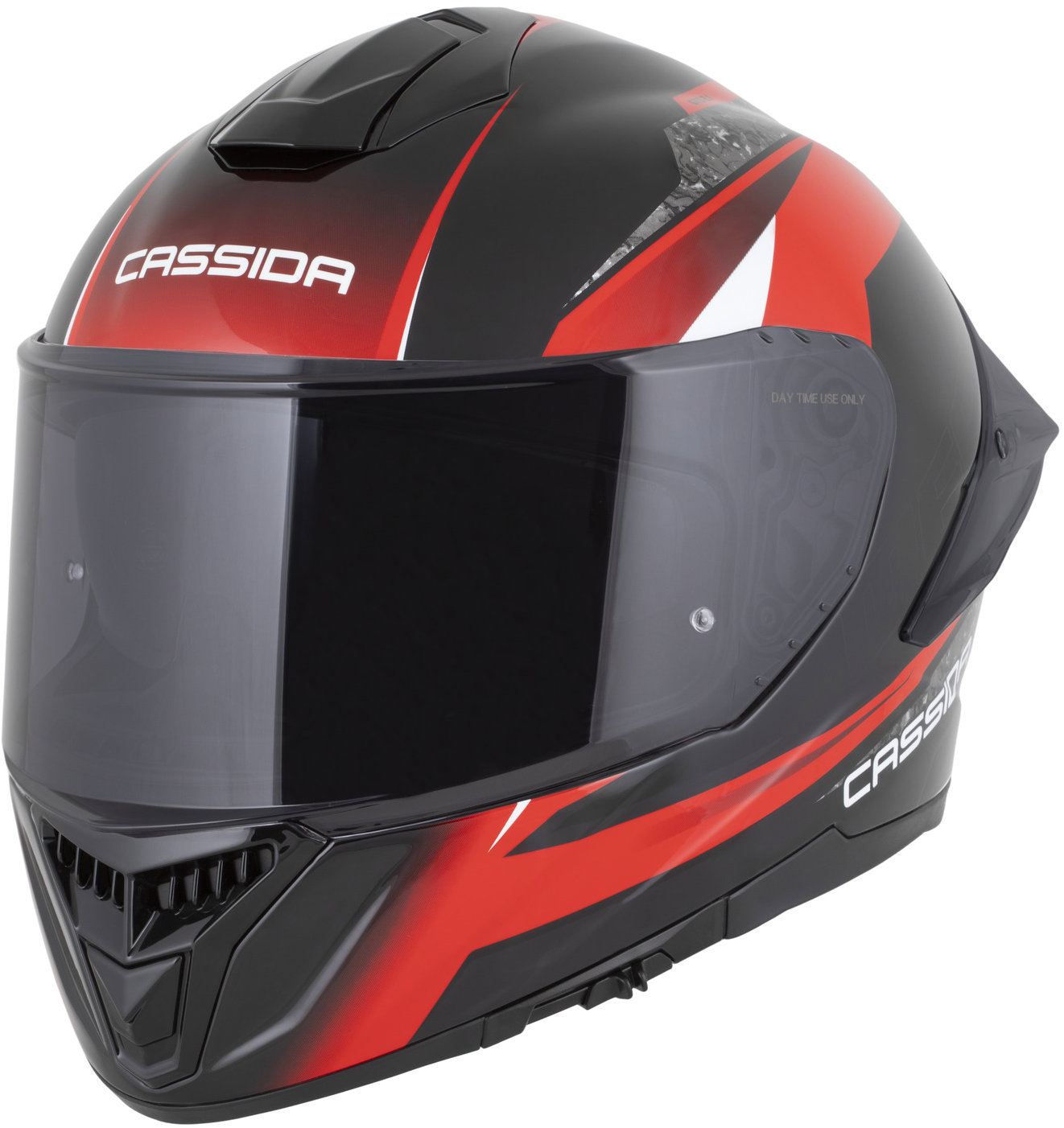 CASSIDA prilba Integral GTS 2.1 Mega, (čierna/červená/biela) príprava na Pinlock 2026 veľkosť XL
