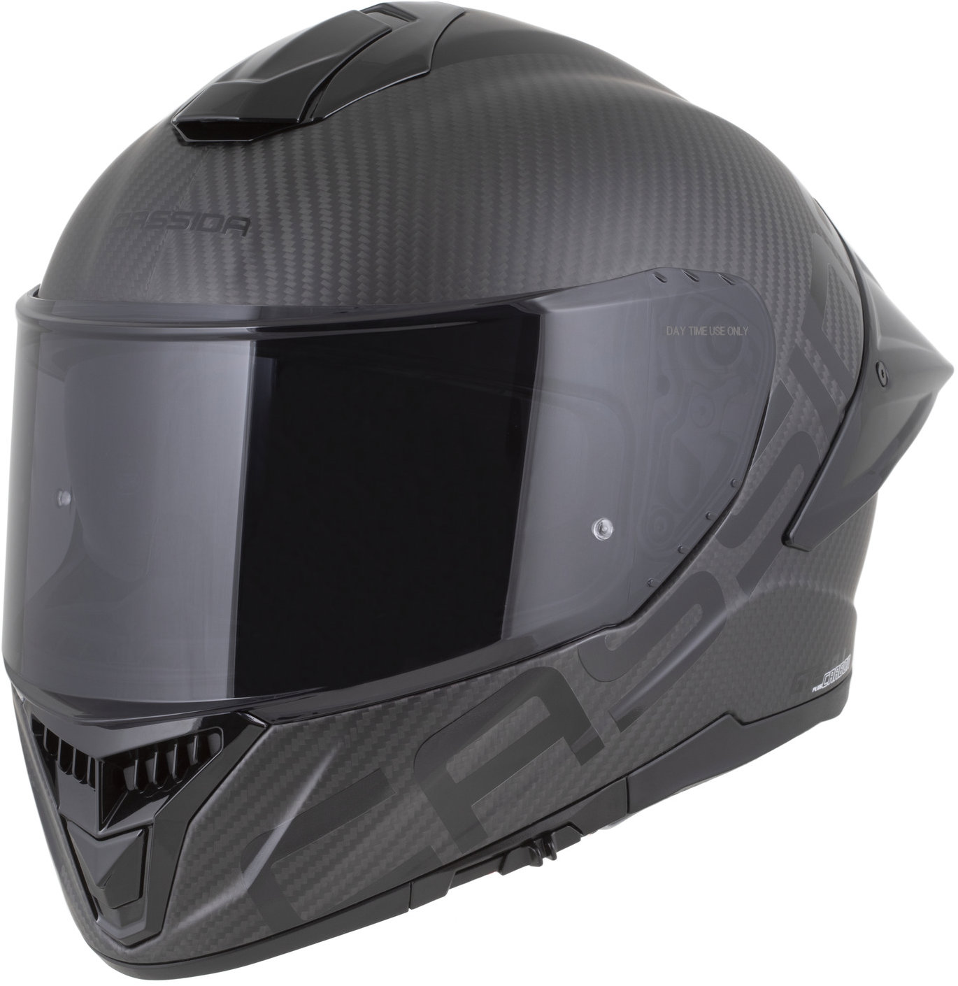 CASSIDA prilba Integral GTS 2.1 Plus Carbon, (matný karbón/čierna/biela) príprava na Pinlock 2026 3XL