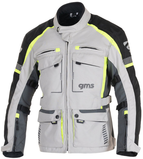 GMS 3v1 Cestovní bunda EVEREST ZG55010 šedo-černo-žlutá 2XL