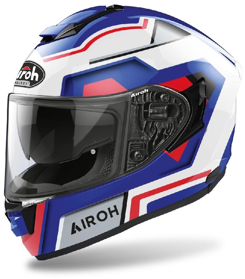 AIROH ST.501 SQUARE ST5SQ55 – modrá integrálna moto prilba, L
