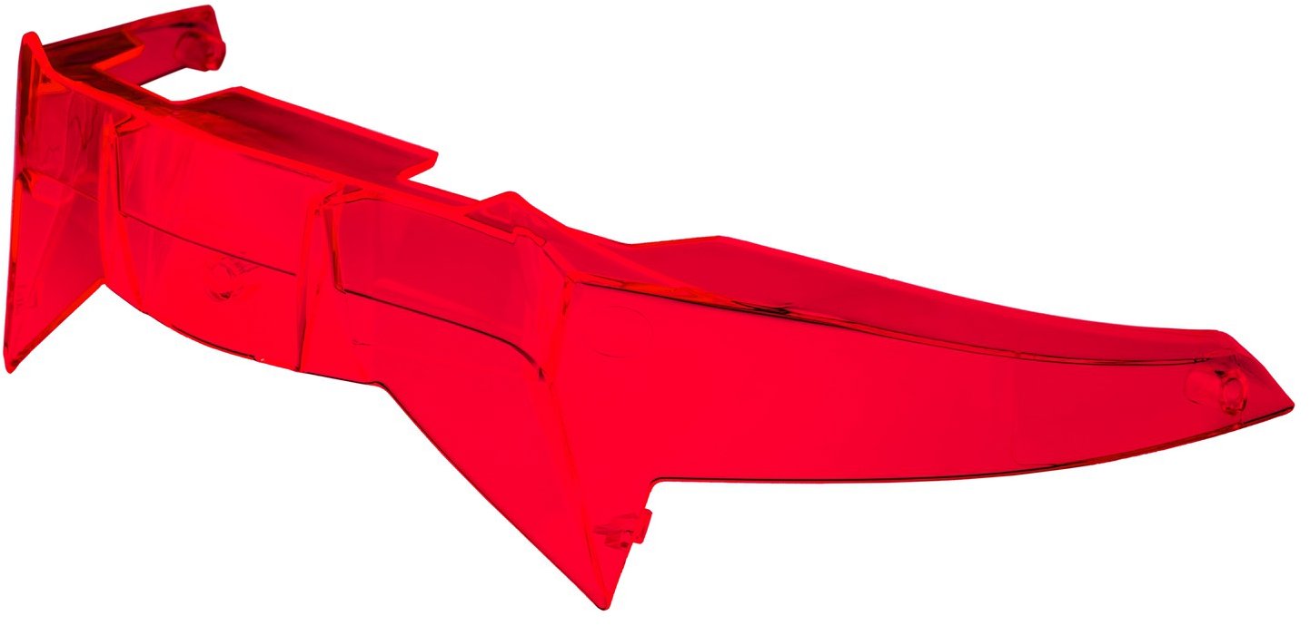 CASSIDA aerodynamický stabilizátor na prilby AERO (červený prefarbený polykarbonát plast)