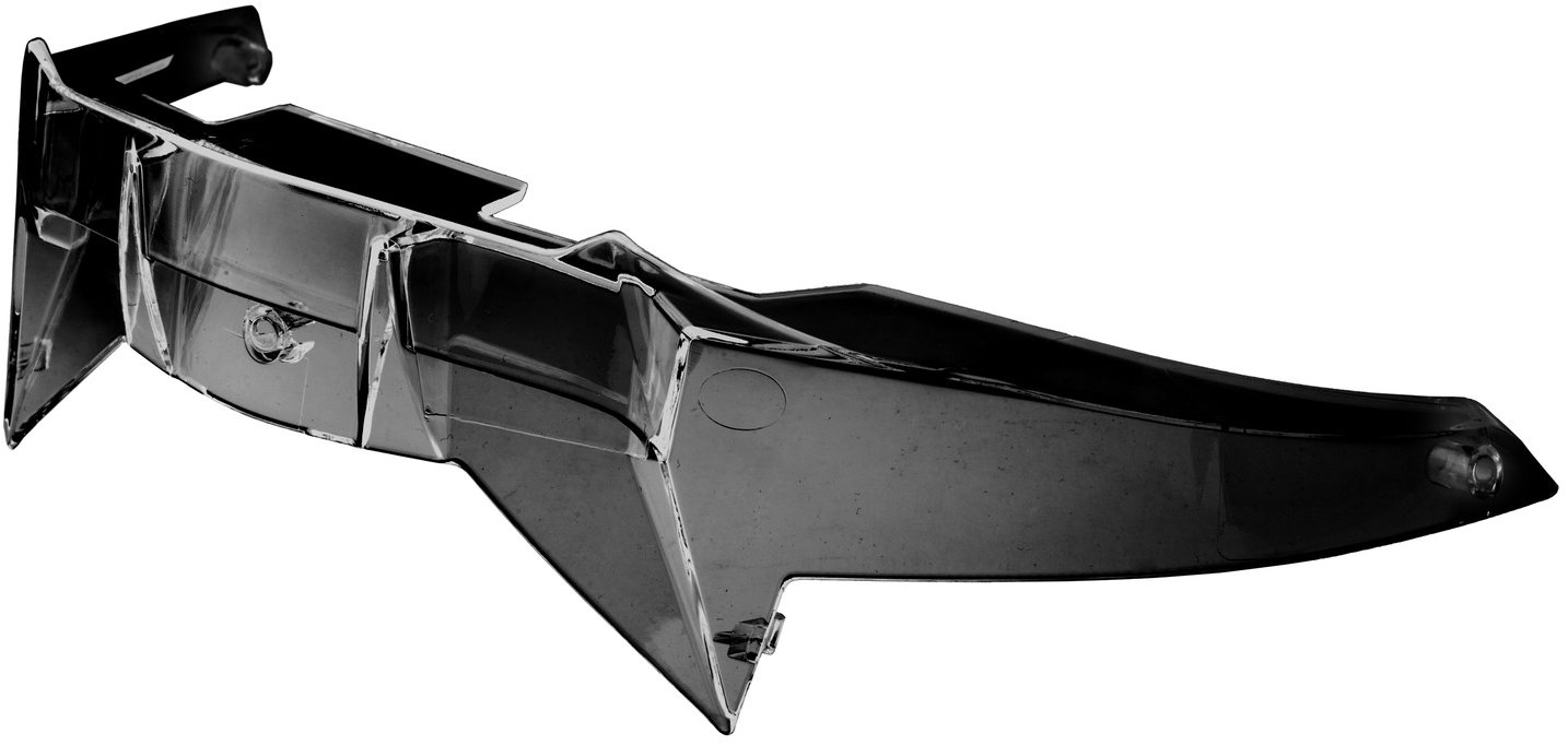 CASSIDA aerodynamický stabilizátor na prilby AERO (tmavý prefarbený polykarbonát plast)