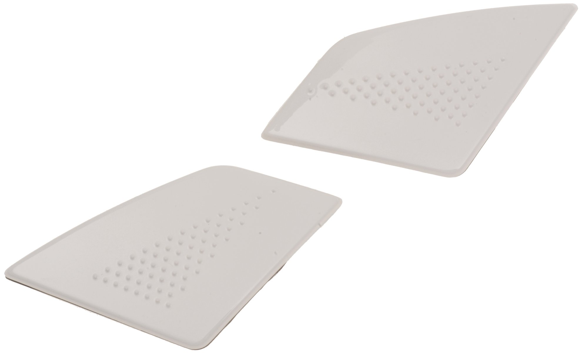 CASSIDA čelné kryty vrchnej ventilácie na prilby EVO (biele, pár)