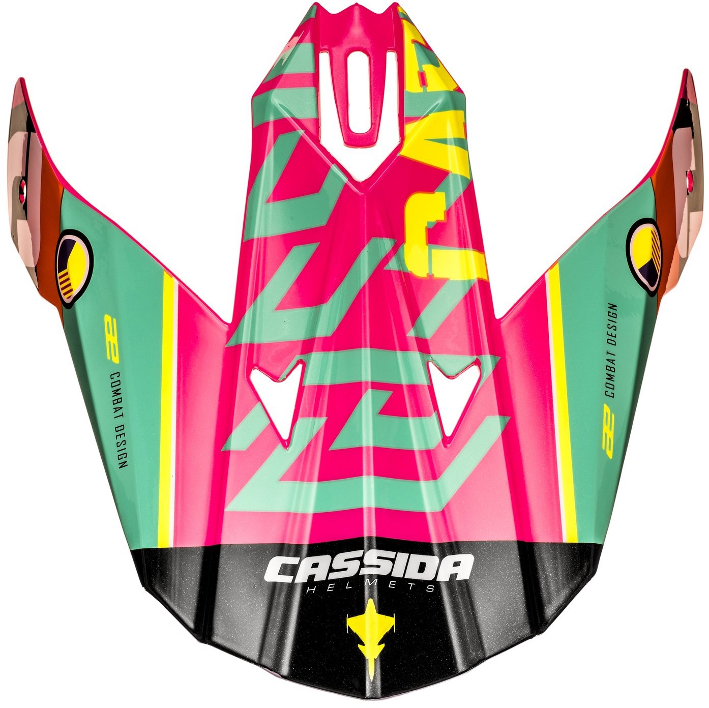 CASSIDA šilt na prilby Cross Cup Sonic Junior, detský (multicolor)