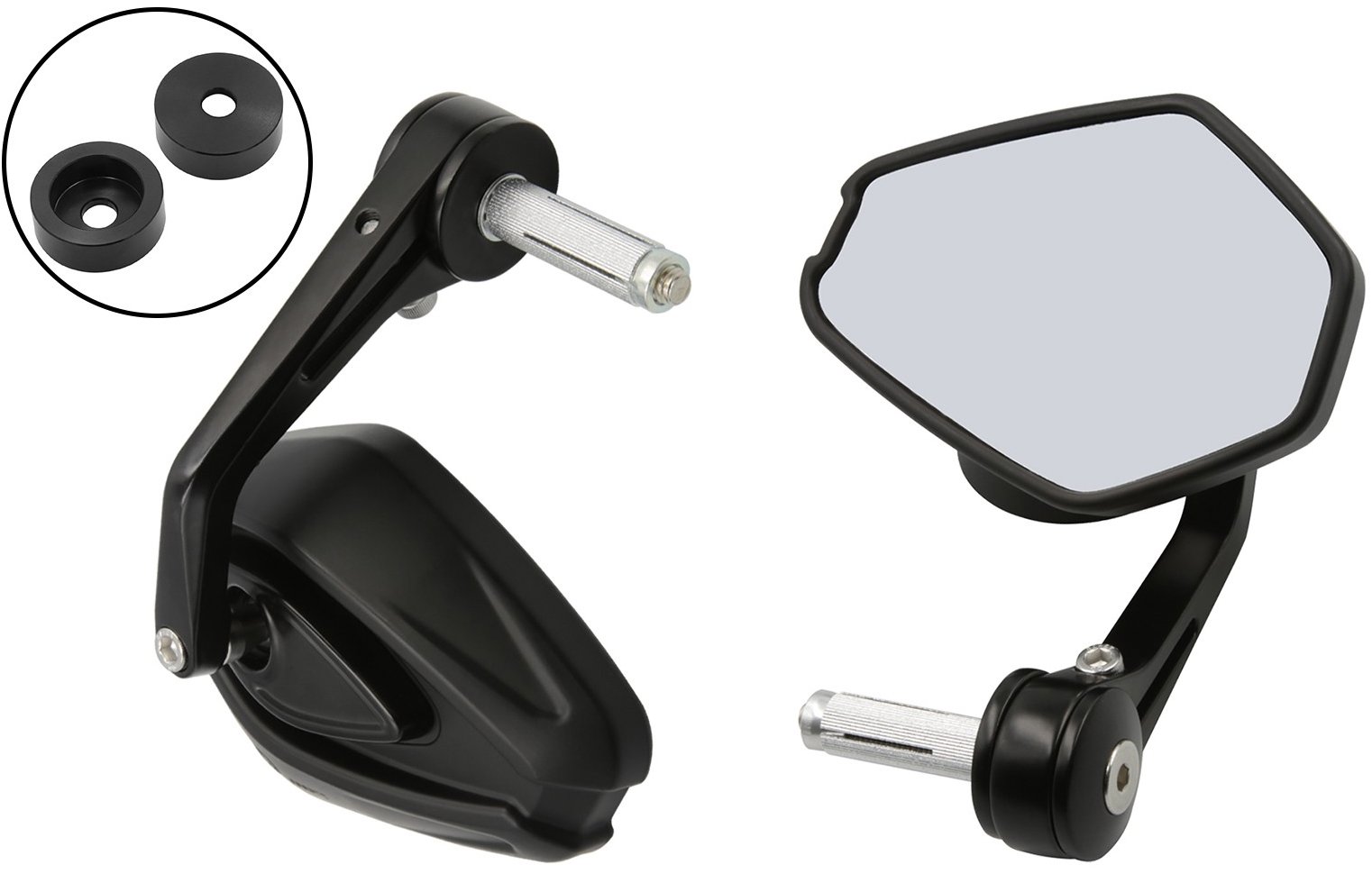 SEFIS RAW 1 zrkadlá do riadidiel Kawasaki