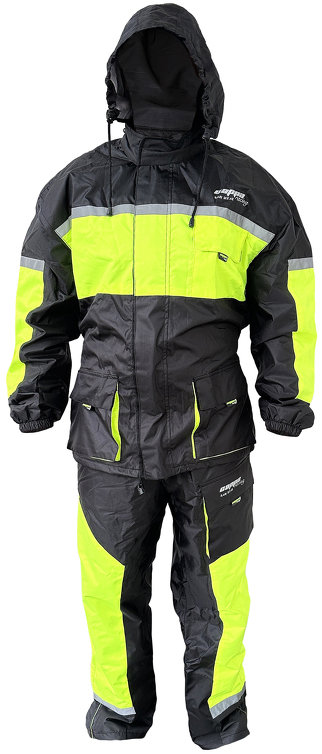 CAPPA RACING Nepremok čierna/žltá 2XL