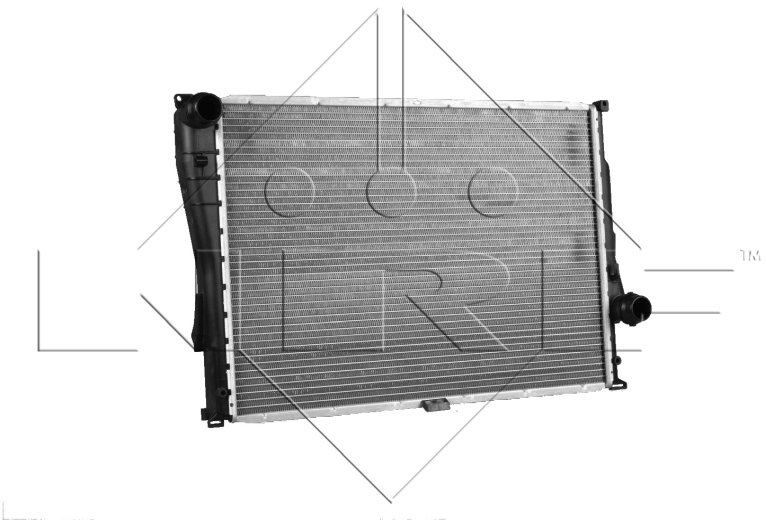 NRF Chladič, chladenie motora 51597