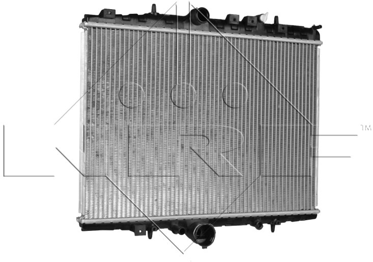 NRF Chladič, chladenie motora 55347