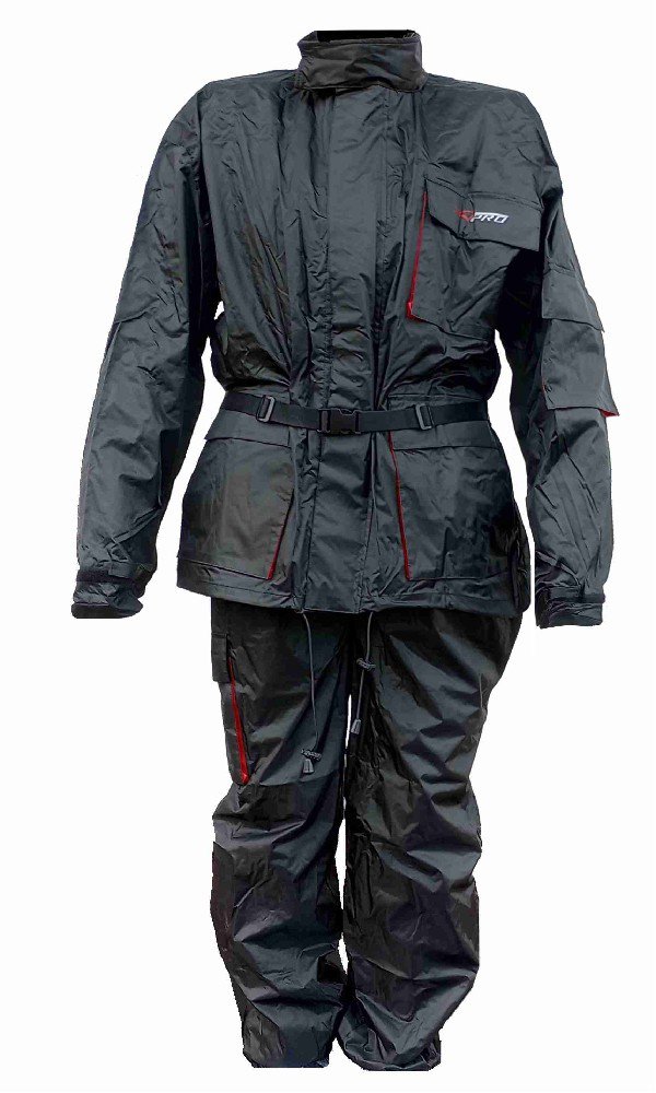 A-PRO ACQUA TERRAIN – čierny nepremokavý komplet 3XL